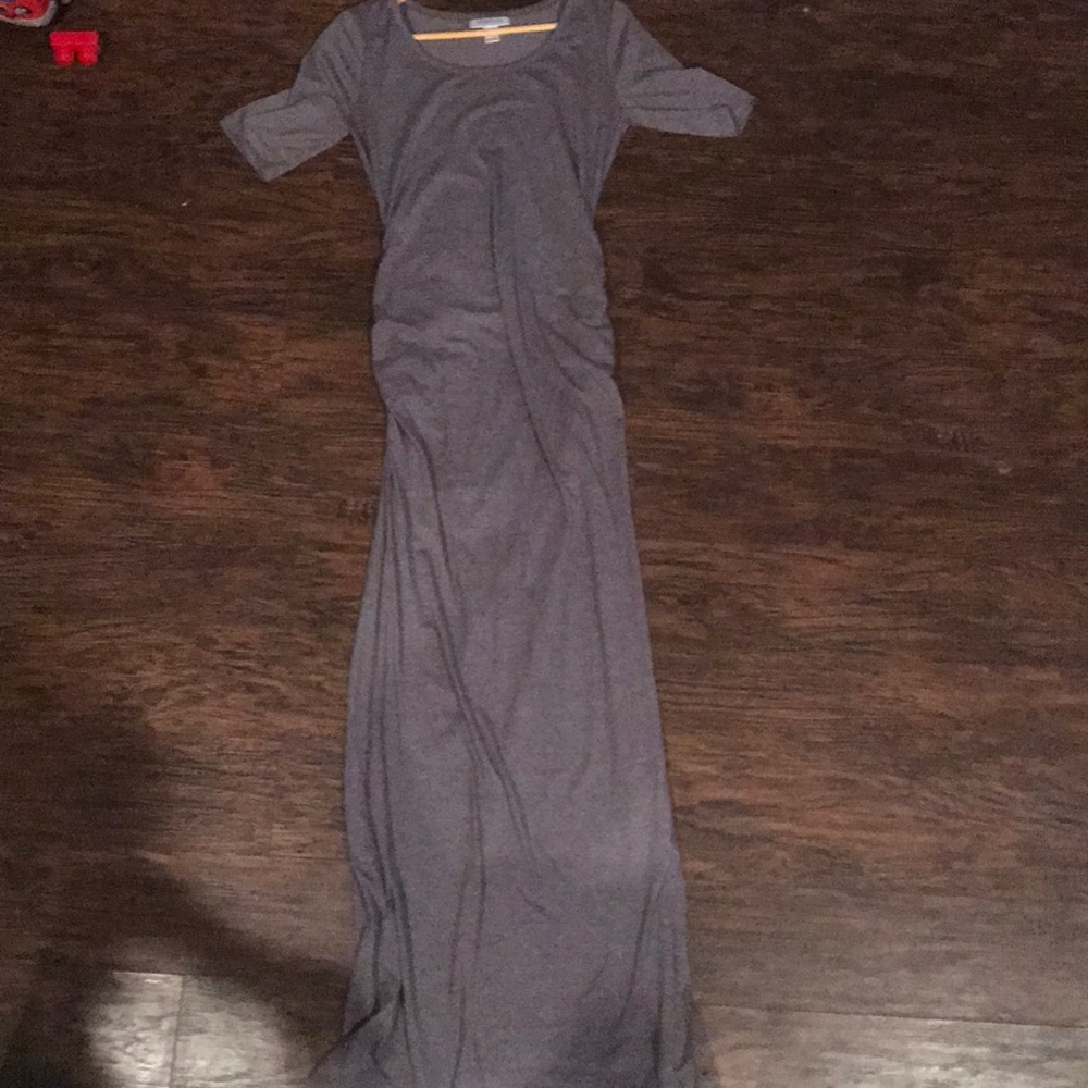 Maternity maxi dress